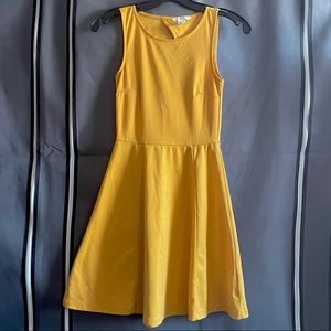 H&M Yellow Mini Dress